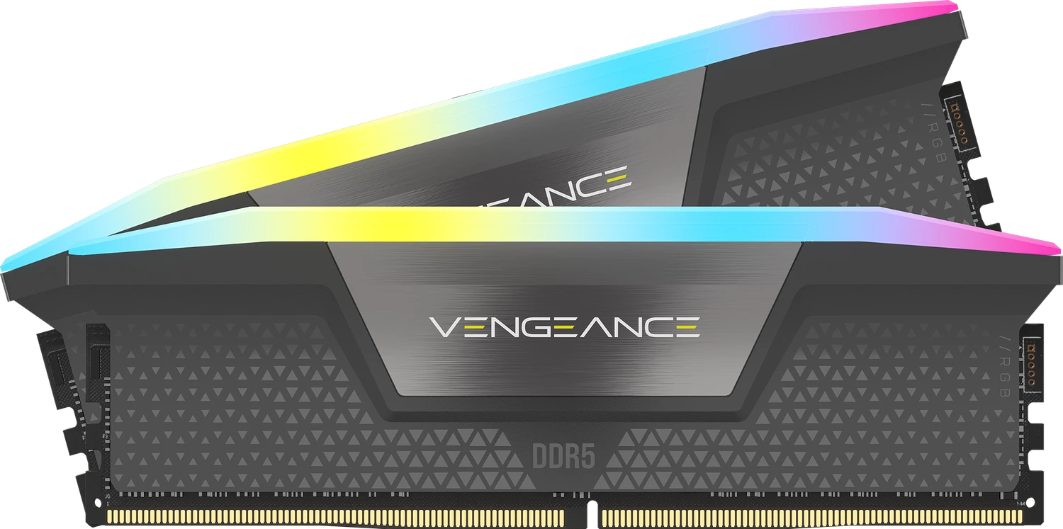 Corsair DDR5-RAM Vengeance RGB Gray (CMH64GX5M2D5600Z40)