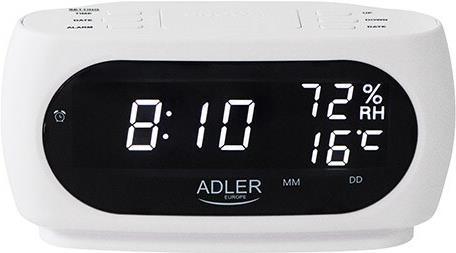 Wecker ADLER AD 1186 Weiß (AD 1186w)