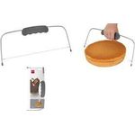 metaltex Tortenbodenschneider Cupido, Breite: 350 mm Material: Edelstahl Draht / ABS Griff, höhenverstellbarer - 1 Stück (257704080)