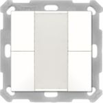 MDT technologies Taster 55 4-fach, Reinweiß glänzend BE-TA5504.G2 (BE-TA5504.G2)