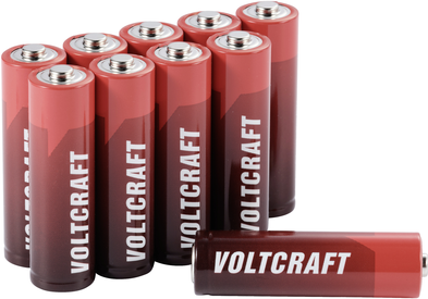 VOLTCRAFT Industrial LR6 Mignon (AA)-Batterie Alkali-Mangan 3000 mAh 1.5 V 10 St. (VC-14066385)