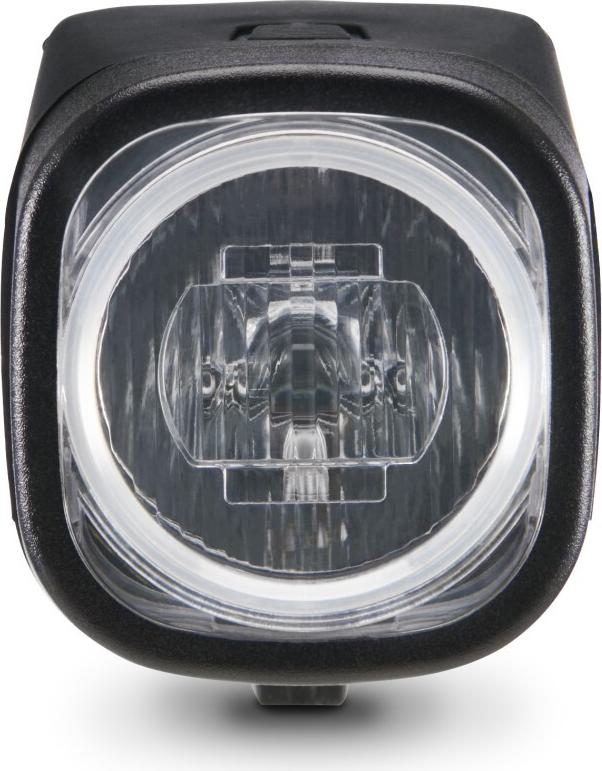 Hama Fahrradlicht vorne, LED, Akku, USB-C, StVZO-zugelassen, 2 Modi, Schwarz (00185835)