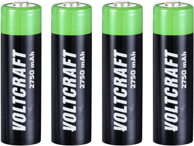 VOLTCRAFT HR06 Mignon (AA)-Akku NiMH 2750 mAh 1.2 V 4 St. (VC-12714025)