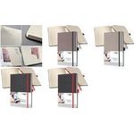 sigel Notizbuch Conceptum Design Casual, DIN A5, taupe Dot-Liniatur (punktkariert), Hardvover in Echtleder-Optik, - 1 Stück (CO691)