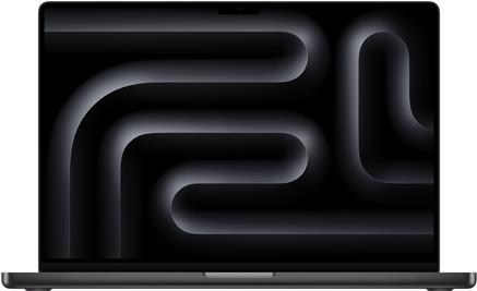 Apple MacBook Pro Apple M M3 Max Laptop 41,1 cm (16.2") 64 GB 2 TB SSD Wi-Fi 6E (802.11ax) macOS Sonoma Schwarz (Z1AF-GR26)