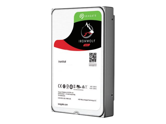 Seagate IronWolf ST12000VN0008 NAS HDD 12 TB 3,5" SATA III 7200 rpm 256 MB