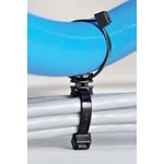 Hellermann Tyton 156-00275. Material: Polyamid, Produktfarbe: Schwarz. Länge (mm): 39 cm, Breite: 7,6 mm (156-00275)