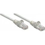 Intellinet Network Patch Cable, Cat6, 0,25m, Grey, Copper, S/FTP, LSOH / LSZH, PVC, RJ45, Gold Plated Contacts, Snagless, Booted, Lifetime Warranty, Polybag (739788)