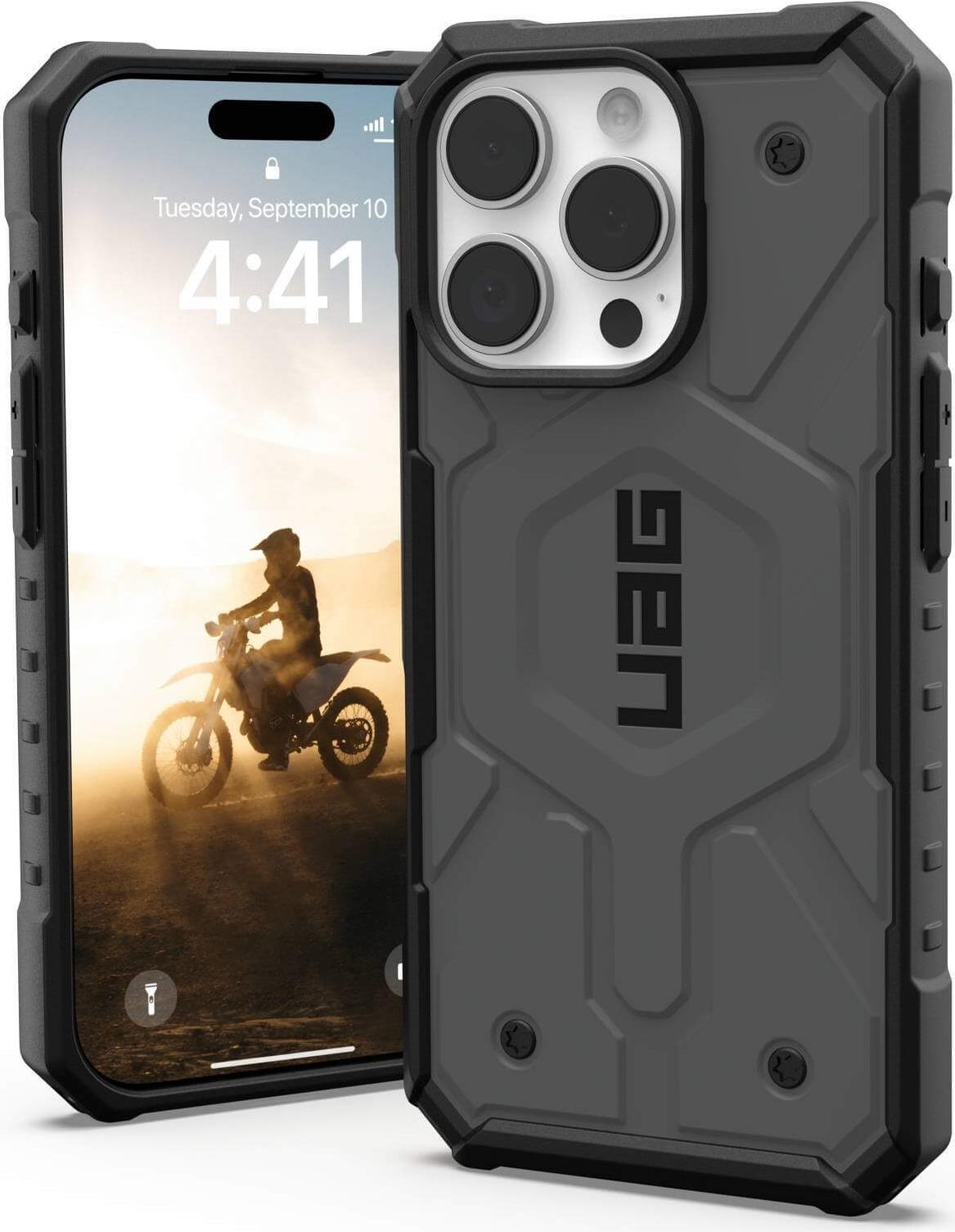 UAG Urban Armor Gear Pathfinder MagSafe Case | Apple iPhone 16 Pro | silber | 114468113333 (114468113333)