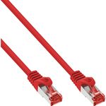 InLine 40er B-Pack Patchkabel S/FTP PiMf Cat.6 250MHz PVC CU rot (B-76402R)