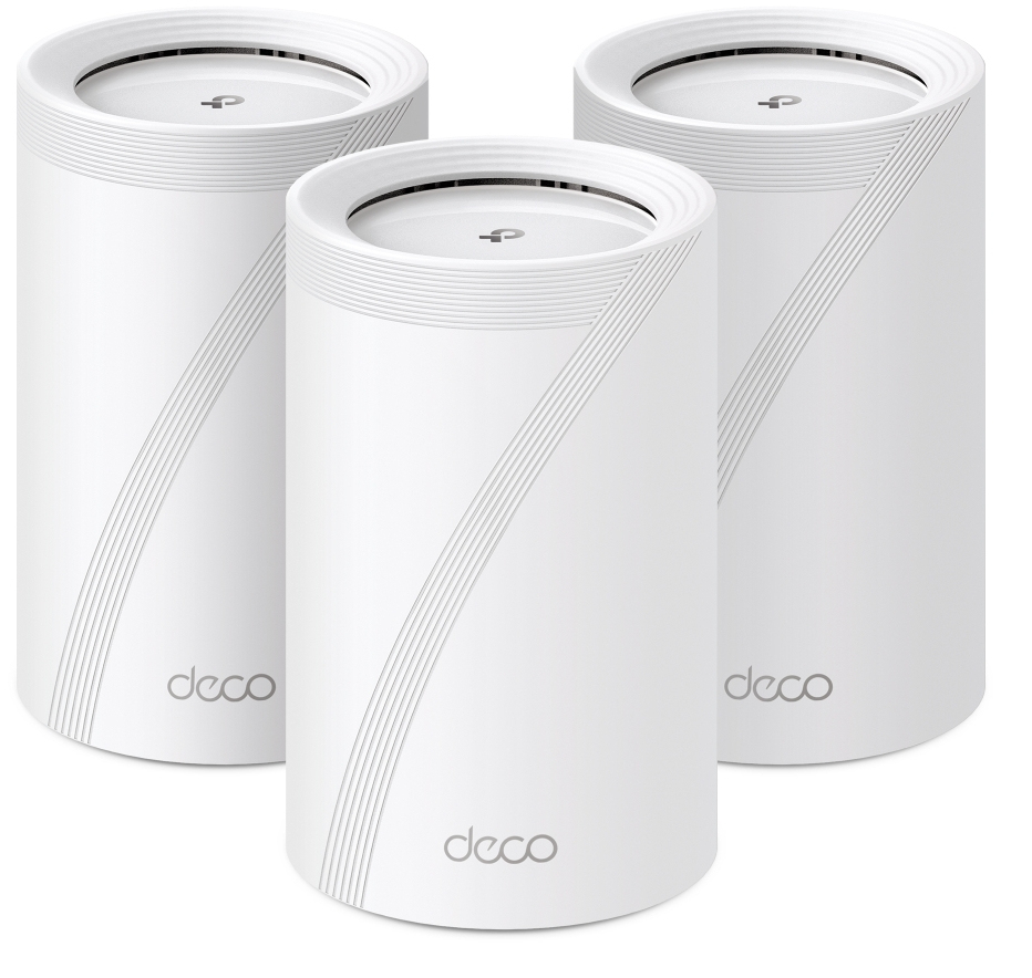 TP-Link Deco BE65 (3-pack) Wi-Fi 7 WLAN-System 9.3 Gbps Weiß