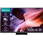 Hisense 65U8KQ, LED-Fernseher - 164 cm (65 Zoll), schwarz/anthrazit, UltraHD/4K, Triple Tuner, HDR10, WLAN, LAN, Bluetooth. Free-Sync, 120Hz Panel [Energieklasse G] (65U8KQ)