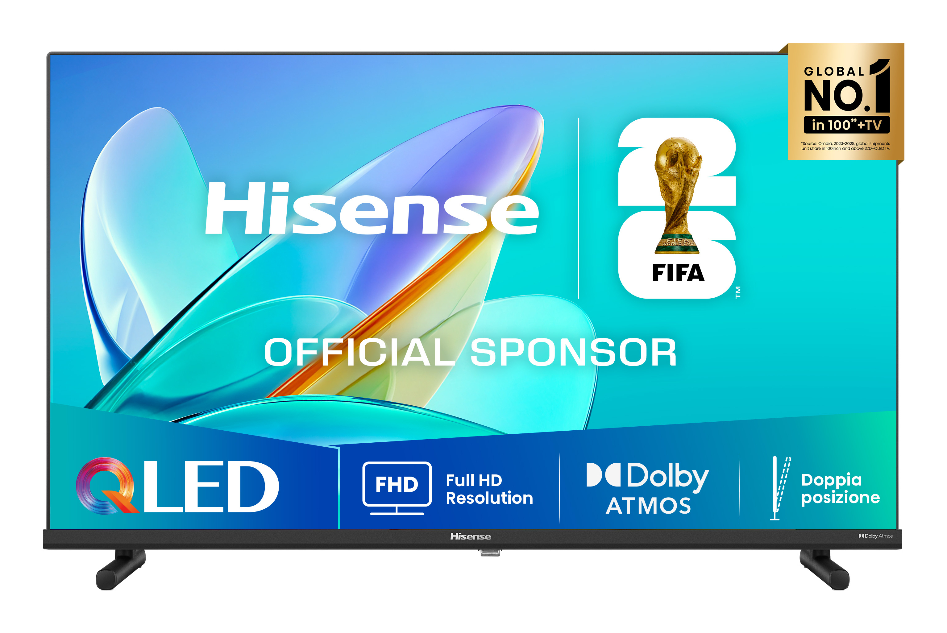 Hisense A5Q 40A5Q 40" Full HD QLED Smart TV Schwarz