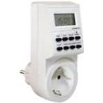 AS Schwabe 24032 Steckdosen-Zeitschaltuhr digital Wochenprogramm 3500 W IP20 (24032)