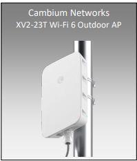 Cambium Networks Cambium XV2-23T Wi-Fi 6 Outdoor Access Point - Access Point (XV2-23T0B00-EU)