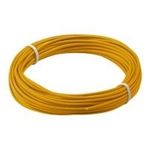 Wentronic Goobay Kupferlitze isoliert, Orange, 10 m - 1-adrig, mehrdrahtig (18 x 0,1 mm) (55043)