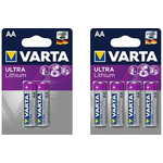 VARTA Batterie Professional LithiumAA 1,5 V 2600 mAh VPE 2