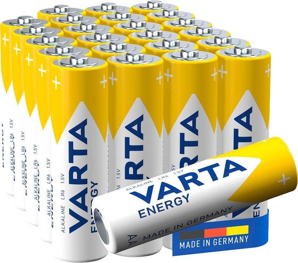 Varta Energy 4106 Mignon (AA) Alkaline Batterie 1.5 V 24er Pack Blau