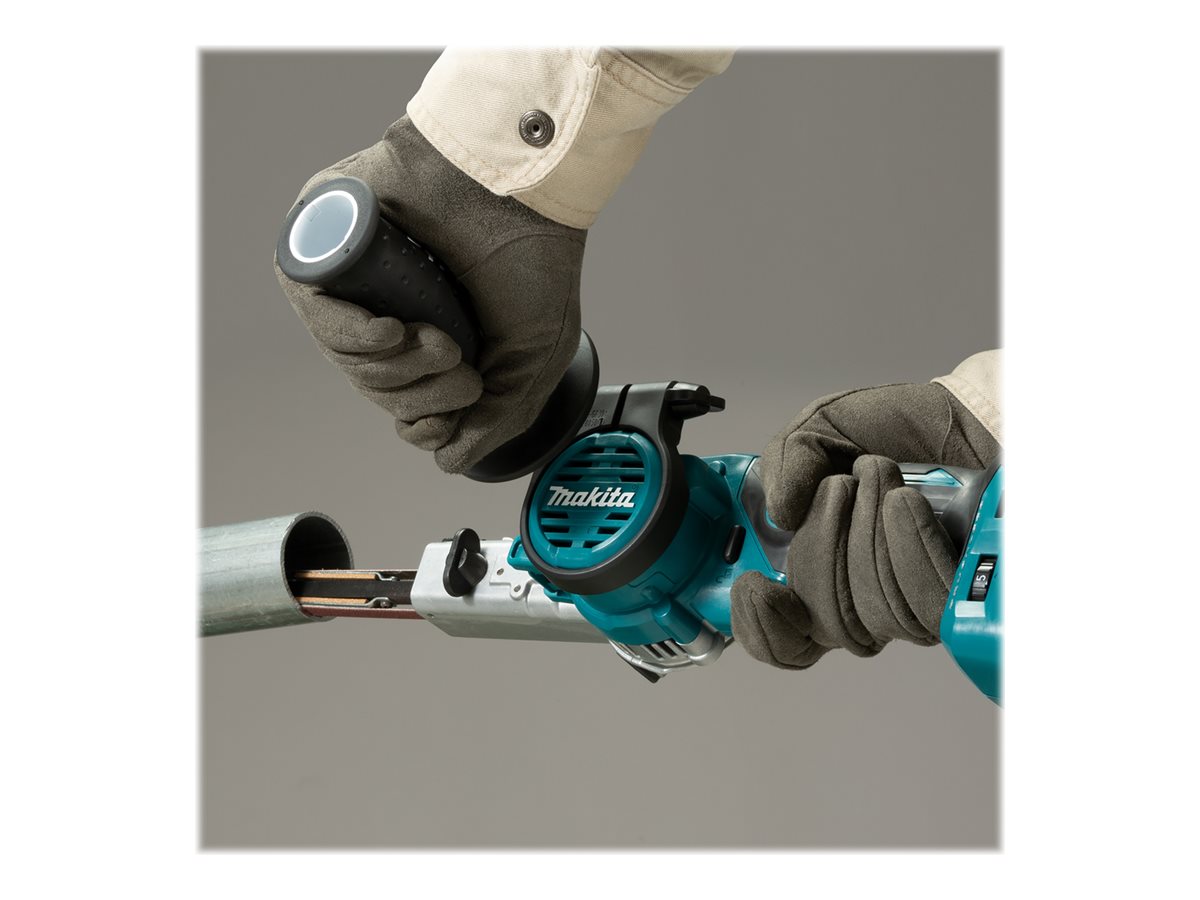 Makita DBS180 Akku-Bandfeile 18 V 9 x 533 mm Schwarz, Blau