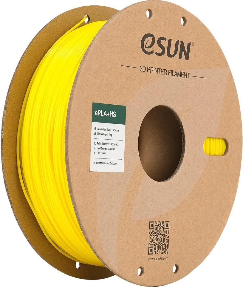 EPLA 1,75mm YELLOW 1kg ESUN 3D FILAMENT (ePLAP175Y1)