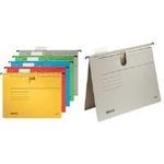 LEITZ ALPHA Hängehefter, A4, kaufmännische Heftung, grau (1984-00-85)