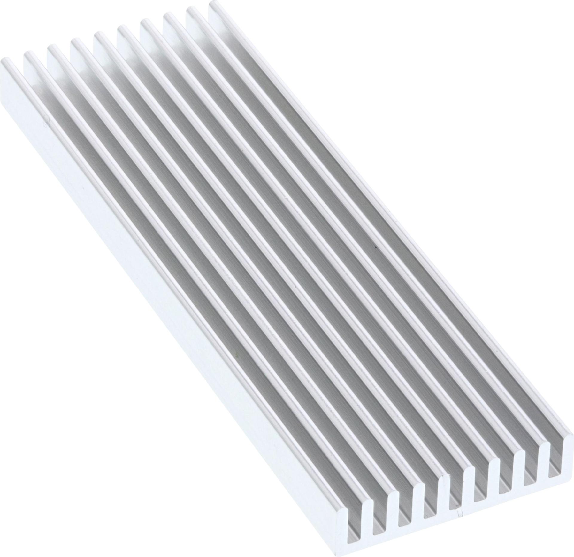 InLine M.2 SSD Kühlkörper Passiv Silber