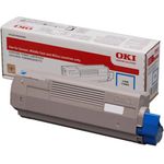 OKI Cyan Original Tonerpatrone (46490403)
