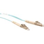 ACT 4 meter LSZH Multimode 50/125 OM3 fiber patch cable duplex with LC connectors. Lc/lc 50/125 dup, om3 4.00m (RL9604)