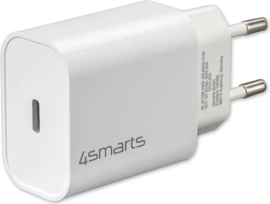4smarts VoltPlug Netzteil 20 Watt 3 A PD USB-C 465575