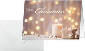 Sigel 25 Weihnachtskarten Golden Glow DIN A6 (DS634)