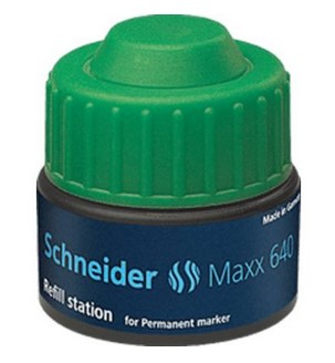 Schneider Maxx 640 Marker-Nachfüller Permanent Grün 30 ml