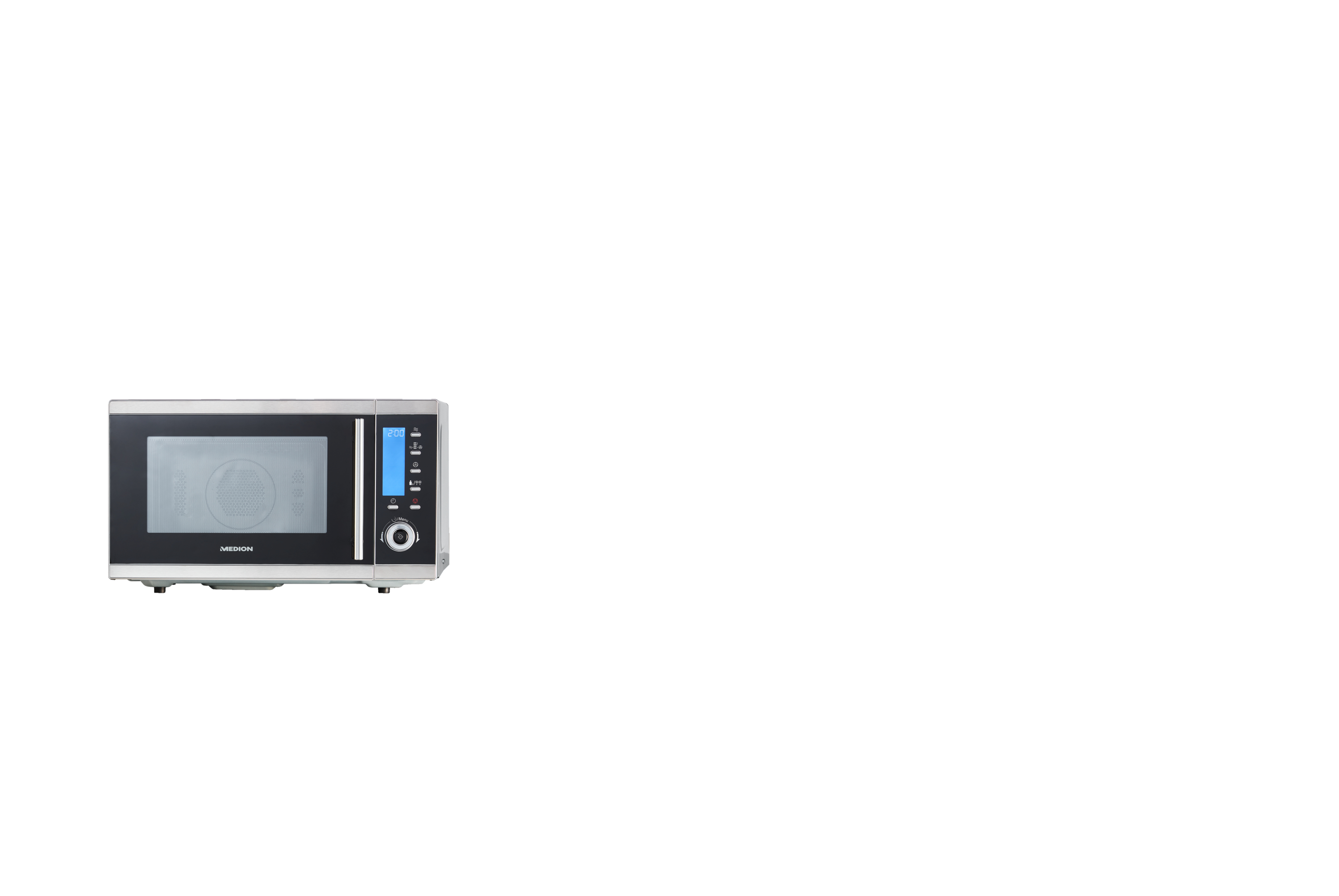 Medion LIFETEC MD 15501 Mikrowellenofen 25 l 900 W Rostfreier Edelstahl