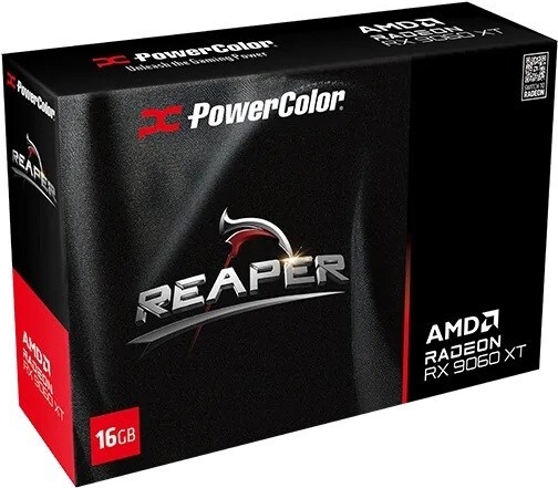 PowerColor Reaper Radeon RX 9060 XT 16 GB GDDR6 Schwarz