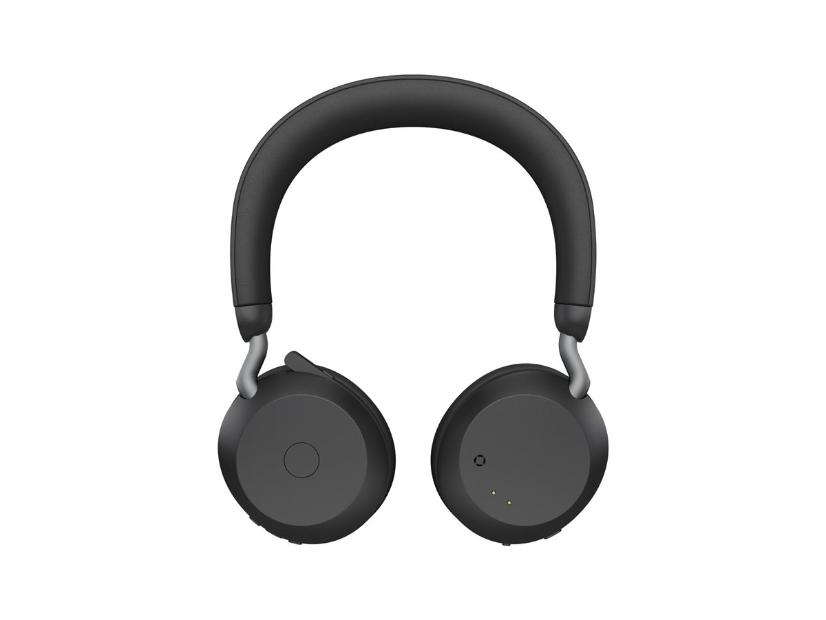 Jabra Evolve2 75 On-Ear Headset mit aktiver Rauschunterdrückung Schwarz
