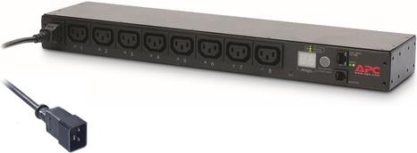 APC RACK PDU SWITCHED 1U 16A 48,30cm (19") 1U, 16A, 208/230V, 50/60 Hz, 8x IEC 320 C13, IEC-320 C20, 445 x 108 x 44 mm, 2270 g (AP7921B)