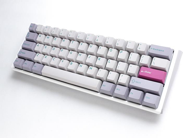 Ducky One 3 Mini Tastatur USB Grau