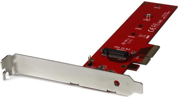 StarTech.com x4 PCI Express to M.2 PCIe SSD Adapter Card
