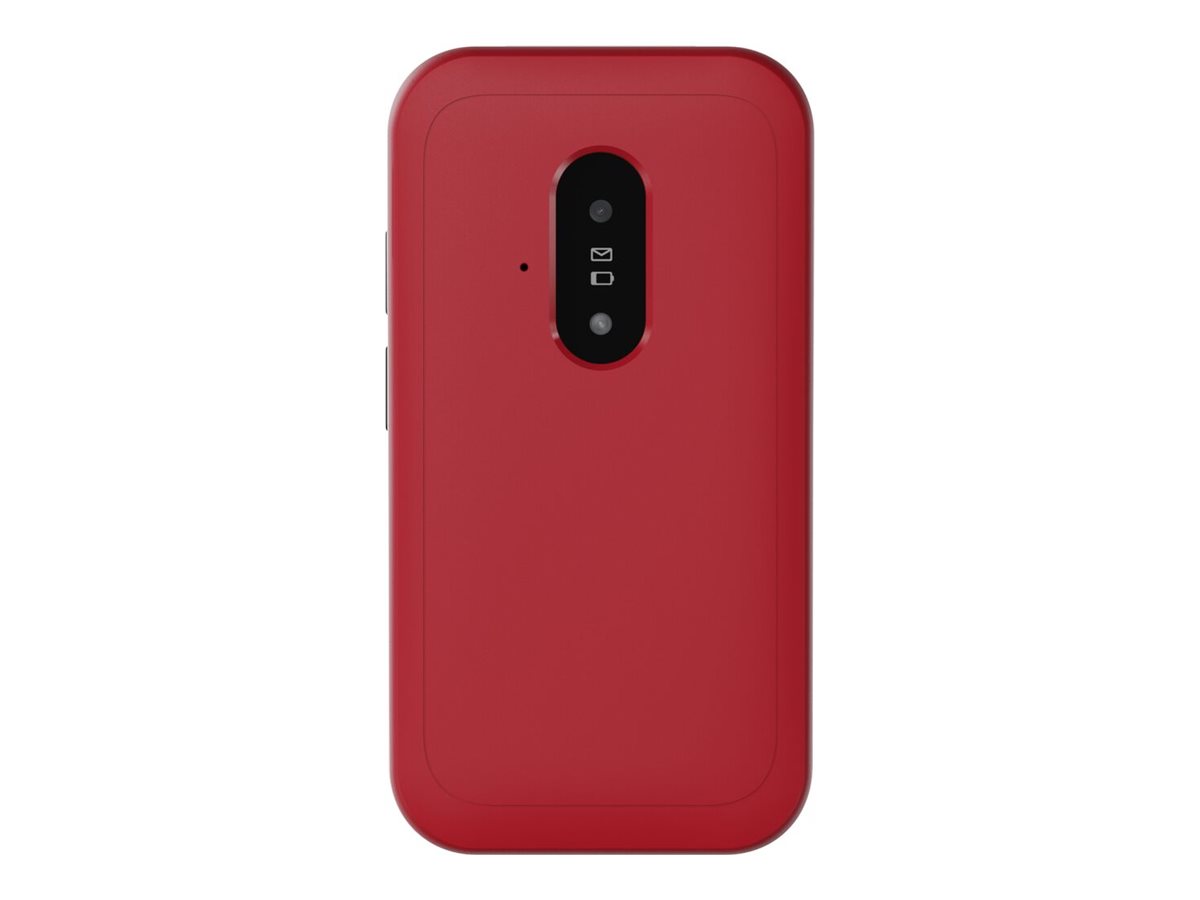 Doro Leva E22 Großtasten-Klapphandy 2,8" Rot/Weiß