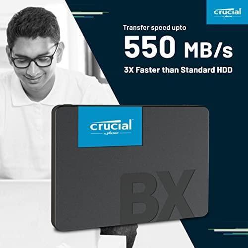 Crucial BX500 SSD 500 GB 2.5" SATA III 3D NAND