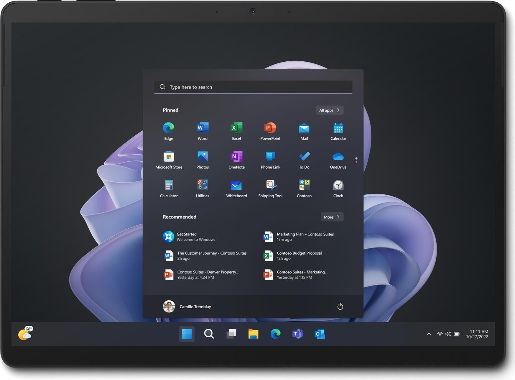 Microsoft Surface Pro 9 Tablet (33 cm/13 Zoll) Intel Core i5 8 GB RAM 256 GB SSD Graphit (QF1-00022) (geöffnet)