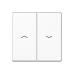 JUNG A 595 P WW. Produktfarbe: Weiß, Kompatible Produkte: 509 VU, 539 VU (A 595 P WW)