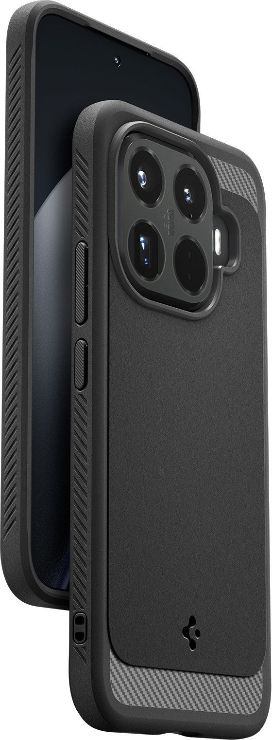 Spigen Rugged Armor Handyhülle für Xiaomi 15T Pro 6.83" Schwarz