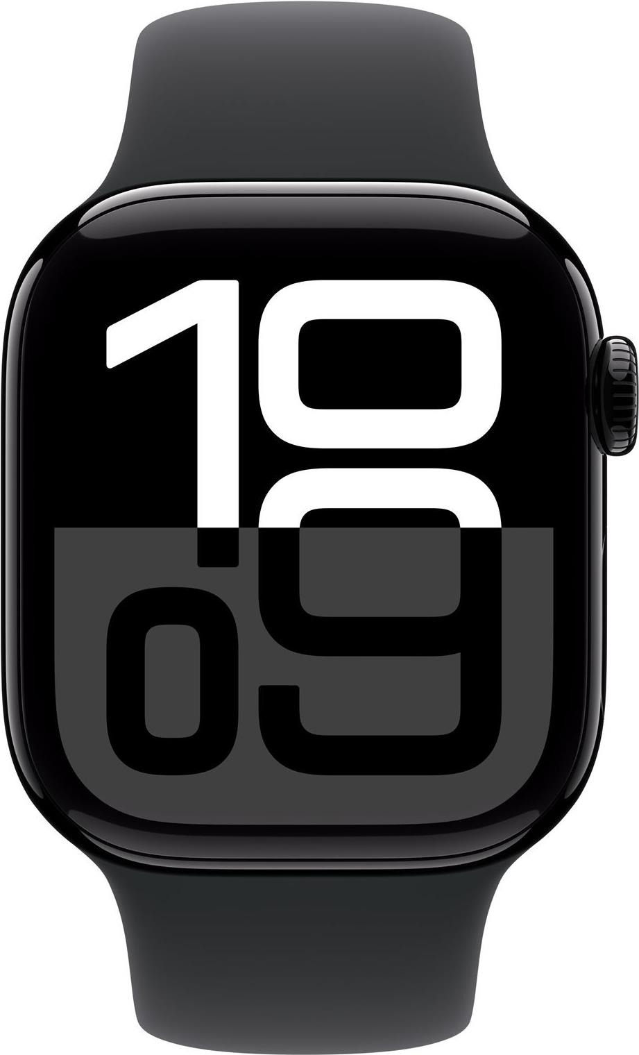 Apple Watch Series 10 GPS + Cellular 42 mm Aluminium 64 GB Jet Black