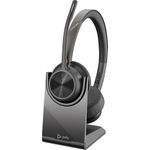 HP Poly Voyager 4320 USB-C Headset mit Ladestation (77Z31AA)