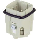 Harting Stifteinsatz Han® A 09 20 016 2613 16 + PE Schrauben 1 St. (09 20 016 2613)