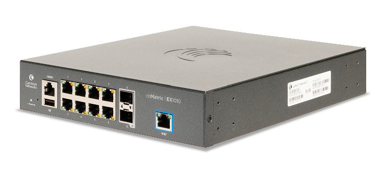 Cambium Networks cnMatrix EX1010 Managed Switch 8 Ports Grau