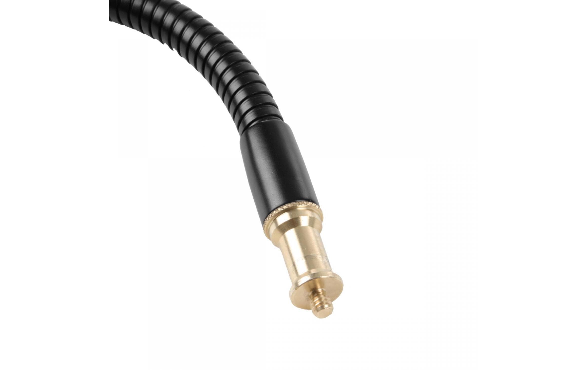 Walimex Schwanenhals mit 1/4" Gewinde und Clip Schwarz