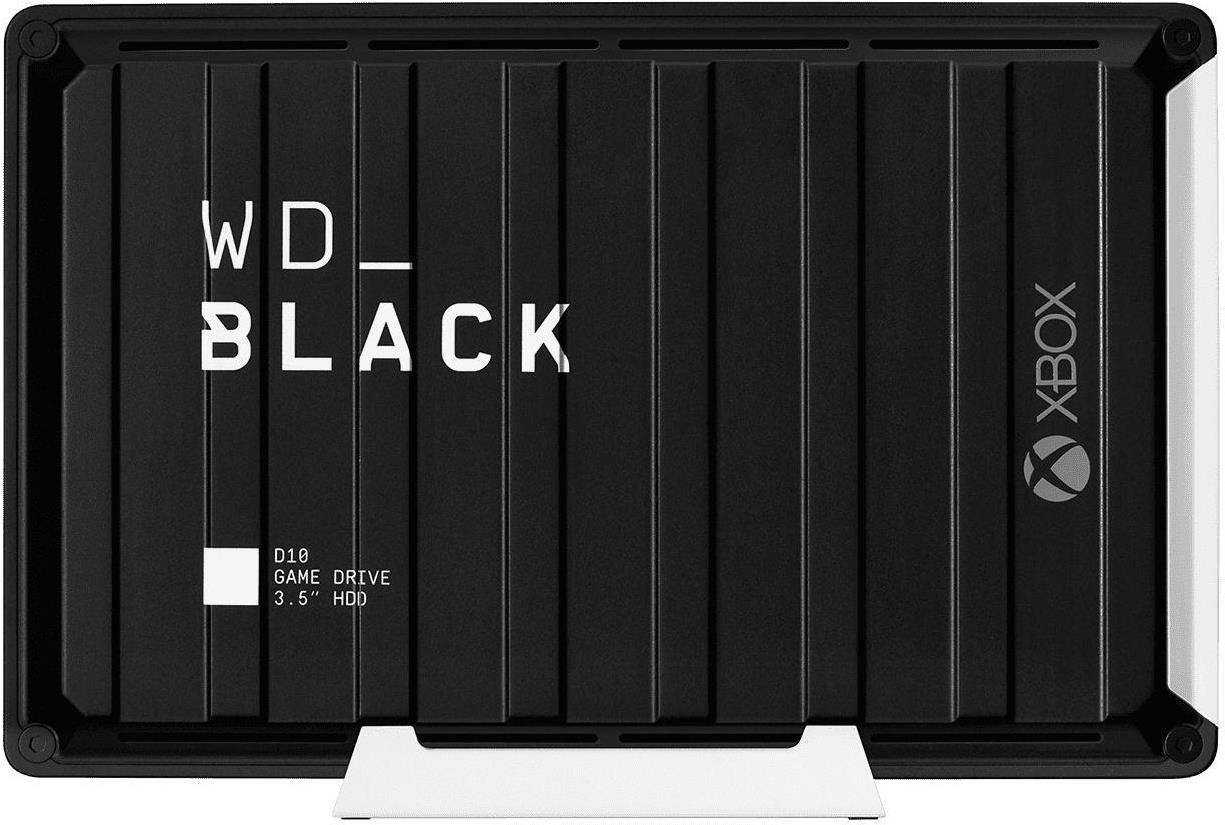 WD_BLACK D10 Game Drive for Xbox One Externe Festplatte 12 TB USB 3.2 Gen 1 7200 rpm Schwarz