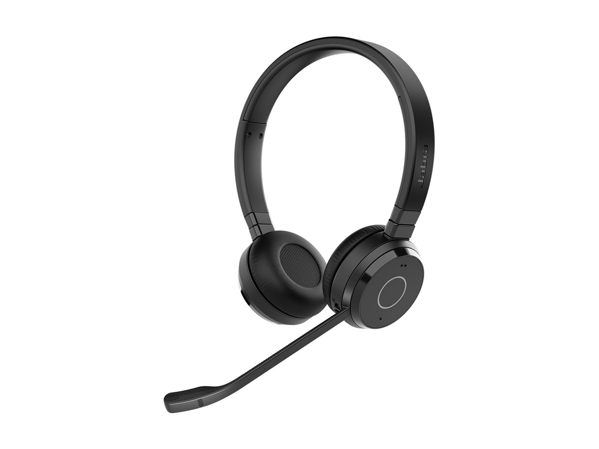 Jabra Evolve 65 TE Stereo On-Ear Headset Schwarz