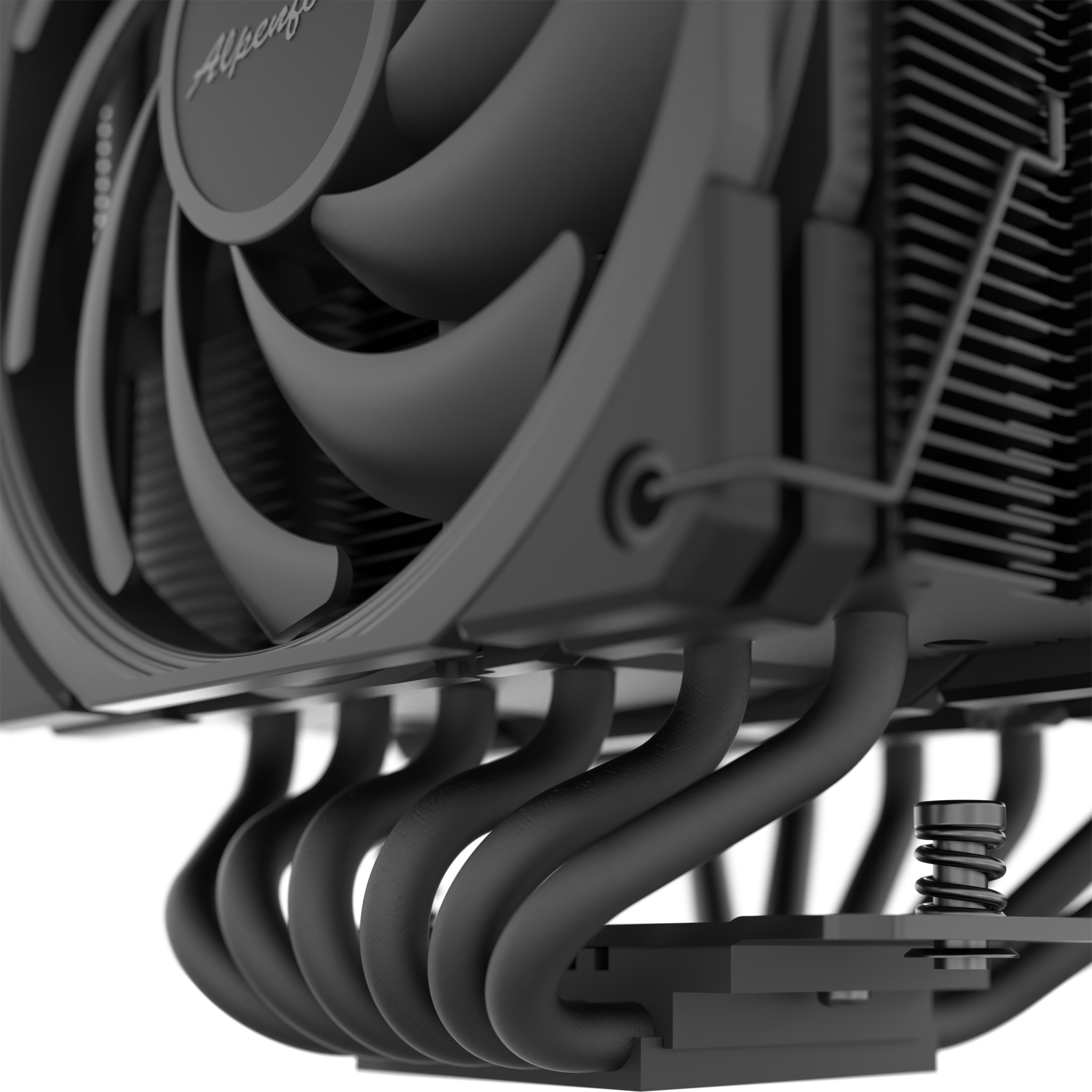 Alpenföhn Brocken 4 Max CPU-Kühler 2x 120 mm Schwarz